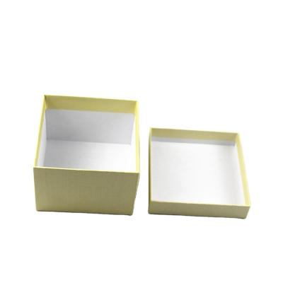 China Biodegradable Custom Logo Printing Cardboard Packaging 9x9 Gift Boxes for sale