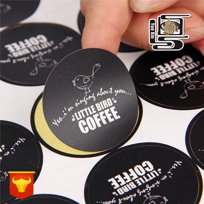 China Custom Waterproof+Eco-friendly PVC Adhesive Waterproof Vinyl Die Cut Printing Logo Packaging Label Sticker for sale