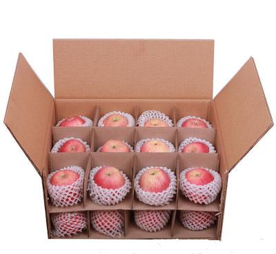 China Recyclable Customized Fresh Fruit Cardboard , Apple And Vegetable Carton for sale