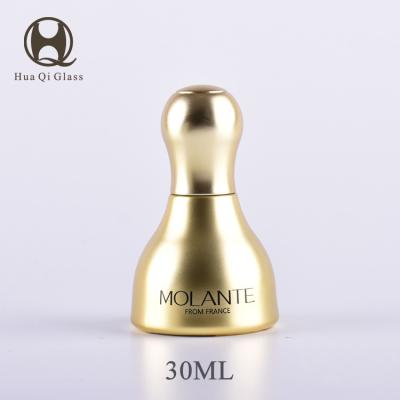 China Glass bottles Glass material and use high quality cosmetic packaging glass bottle luxury bottle 30ml for sale