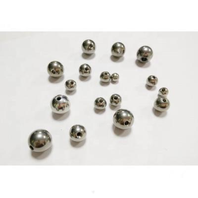 China Bearing Factory Customized Drilled Ball 304 Stainless Steel Ball Drilled 18mm Stainless Steel Balls 3mm To 70mm With 8mm Hole 3mm Hole for sale