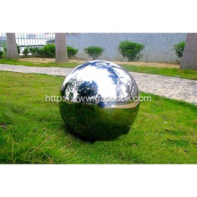 China Corrosion Resistance 2m Giant Mirror Ball Cavity Stainless Steel Sphere for sale