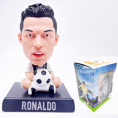 China Europe Toy Manufacturer Custom Design Collectible Soccer Player Plastic Action Number for sale