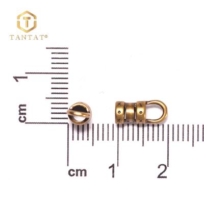 China Jewelry Making 3mm Antique Brass Bracelet Necklace Bezel Crimp End Connectors For DIY Jewelry Making for sale