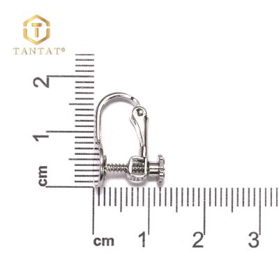 China Modern Jewelry Making Accessories Circles Parts Screw Earring Clips For DIY Making for sale