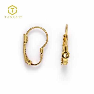 China Copper High Quality Brass Jewelry Component Leverbacks Earring Findings for sale