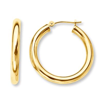 China Performance Men Earring Circle Hd Gold Welding Hoop Earrings for sale