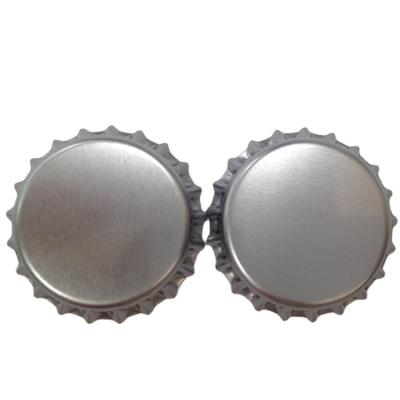 China Non Spill High Hardness Stainless Steel Capsule Beer Bottle Environmental Friendly Crown Caps for sale