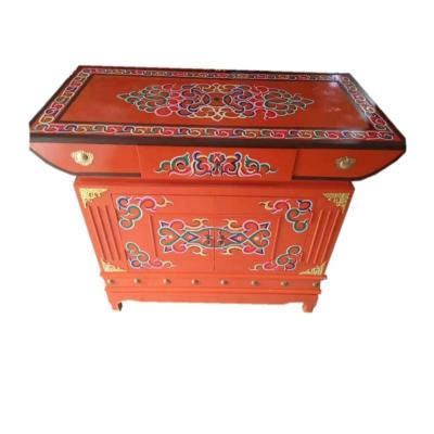 China Traditional hand painted red board for sale