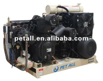 China 20 Bar Lubricated High Pressure Air Compressor for sale