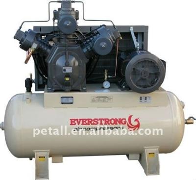 China PET-40 Low Pressure Two Stage Air Compressor For DIY Or Professional Use Lubricated for sale