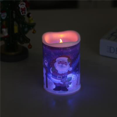 China Bulk Item Beautiful New Style Flameless Led Flicker Glowing Glow Water Light Up Party Candle Flicker Candles for sale