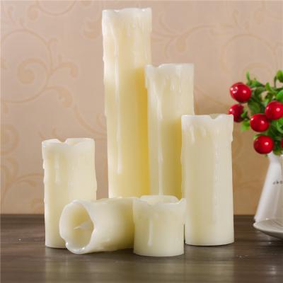 China Hot Sale Factory Wholesale Flameless Led Teardrop Candle Wax Candle Heavy Drip for sale