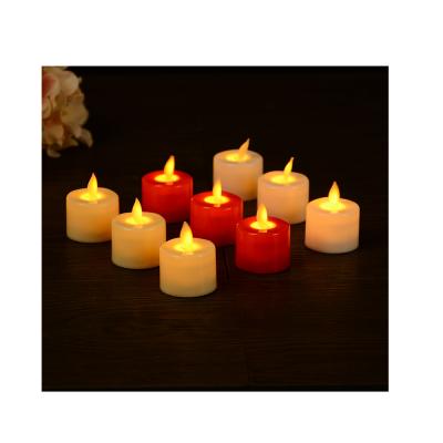 China Wholesale romantic flameless dancing wick tealight moving wick led swinging tealight tealight candles for sale