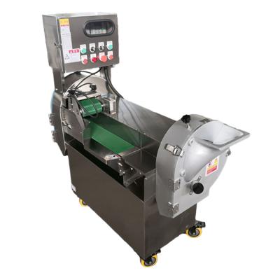 China Commercial Double head vegetable Cutter Electric Vegetable Chopper Cutting Machine for sale