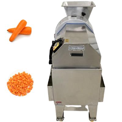 中国 industrial Yam cucumber carrot Vegetable fruit Cube Dicing Cutting Machine 販売のため