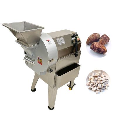 China High Speed Vegetable Fruit Cube Cutting Machine Potato Dicing Machine zu verkaufen