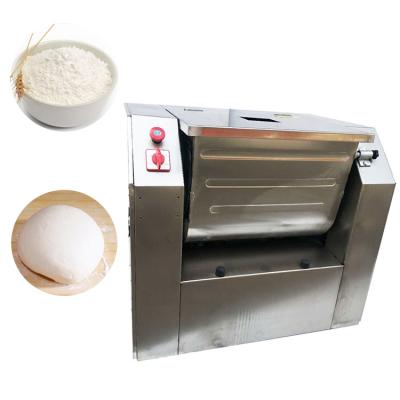 China Horizontal Flour Mixing Machine Bread Dough Mixer Commercial Pizza Dough Maker for sale