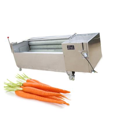 China Automatic Washing And Peeling Machine For Carrot Taro Fish Ginger Potato Cassava for sale