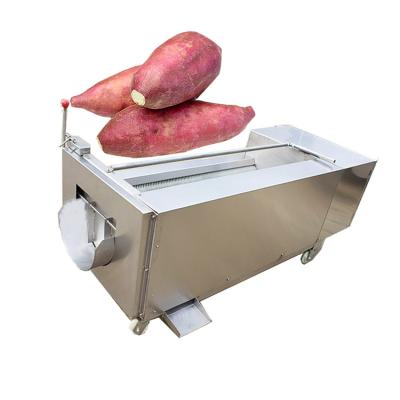 China Automatic Fruit And Vegetable Brush Washing peeling Machine Ginger Peeler Potato Washer Price for sale