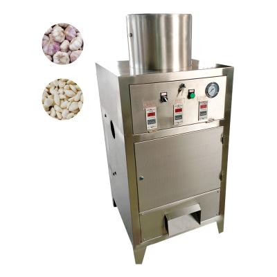 China High Efficiency Garlic Peeling Machine Automatic With Air Compressed To Separate Thing And Garlic à venda