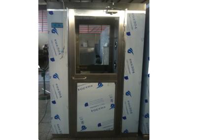 China Decontamination Clean Room Stainless Steel Air Shower Locker For Semiconduction Workshop for sale