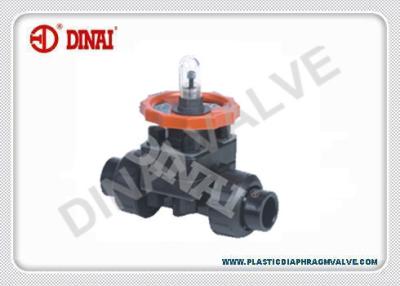 China UPVC,CPVC,PVDF,PPH true union plastic diaphragm valve, size from 1/2” to 2”, PN1.0Mpa for sale