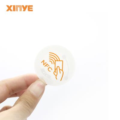 China Waterproof / Weatherproof Customized durable ISO1443A 13.56mhz mini nfc 213 215 216 passive rfid tag for smart phone for sale