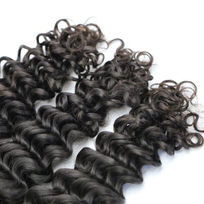 China Deep Curly Human Hair Raw Wave Hair BunclesWholesale Human Hair Sellers for sale