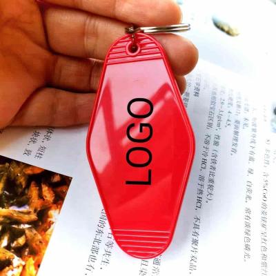 China Daqido Style Plastic Hotel Motel Key Chain Pendant Key Chain For Sa He for sale