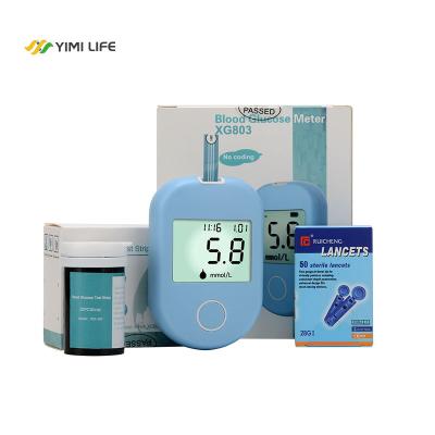 China Wholesale Plastic In Blood Glucose Multimeter Current Mini Glucometer for sale