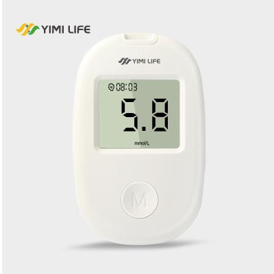 China Plastic Medical Equipment Approved Cheap Glucometer Glucometer Meter With Diabetis Test Strips for sale