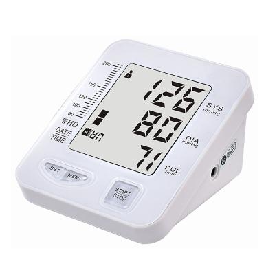 China Healthcare Digital Blood Pressure Measuring Instrument Acrylic Arm Blood Pressure Monitor for sale