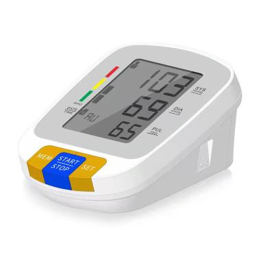 China Digital Arm Bp Meter Machine Acrylic Blood Pressure Monitor Sphygmomanometer With Cuff for sale