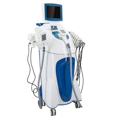 China Portable Multifunction Weight Loss 5 In 1 Roller RF Vacuum Sails Cavitation Massage Slimming Machine for sale