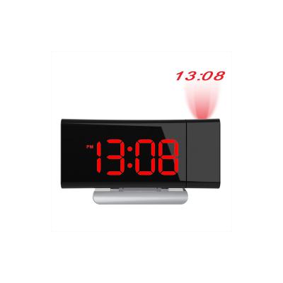 China Radio Home Bedside Electronic Digital With Time Projection Alarm Table LED Clock for sale