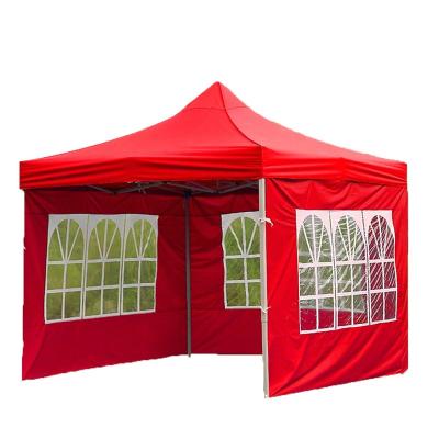 China Aluminum Trade Show FRAME Pop Up Canopy China Factory Vendor Display Trade Show Exhibition Tents Church Promotional Window for sale