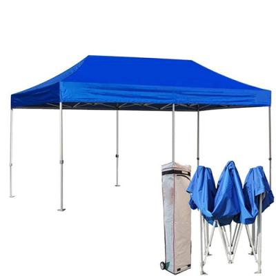 China Retractable Trade Show Tent Chinese Folding Tent Pop Up Commercial Aluminum Canopy Tent for sale