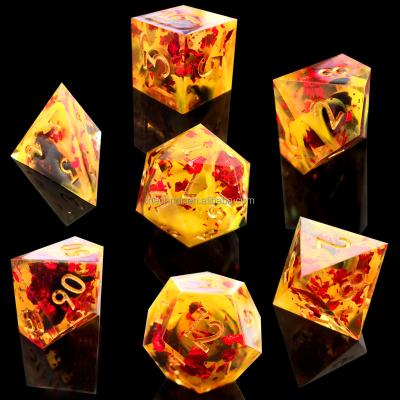 China Morning Glow Style Sharp DND Carve Sets Morning Glow Style Custom Resin Carve Set Crystal Crafts For DND for sale