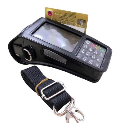 China Shockproof care bag for ingenico move5000 intelligent position machine PU case leather cover for sale