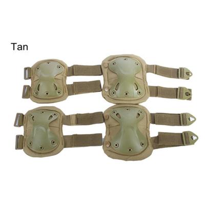 China Outdoor Sports Colorful Outdoor Tactical Military Knee and Elbow Protectors for sale