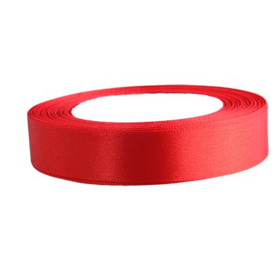 China Viable Gifts Bands And Webbing Satin Ribbons Custom Polyester Satin Ribbon Wholesale for sale