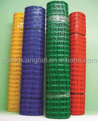 China Mesh Plastic Mesh For Agricultural Barrier Fencing - Orange Safety Net (HDPE) for sale