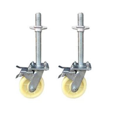 China Contemporary Scaffolding Movable Wheel For Sale Professional Scaffolding Part Caster Hand Wheelsof Caster With Screws Scaffolding for sale