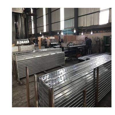 China Contemporary China Factory Wholesale Galvanized Safety Plank Silver Galvanized Steel Structural Scaffold Panel for sale