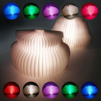 China Lighting Functions LED Book Lamp Kids Christmas Gift RGB Night Light Colorful Panda Lion Light Light for sale