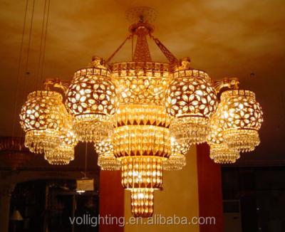 China Modern Crystal Chandelier For Hotel Lobby Large Chandelier For Hotel Lobby K9 Crystal Chandelier Lamp for sale