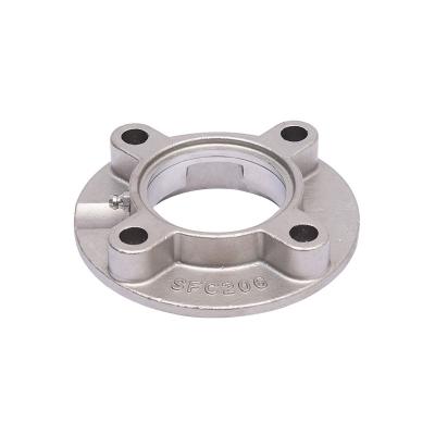 China High Temperature Cost Effective Stainless Steel Can Be Customized Round Outer Spherical Seated Bearing SFC208 for sale