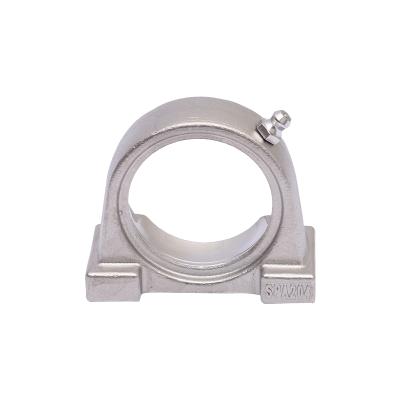 China High Temperature Quality Assured Stainless Steel Vertical Narrow Spherical Bearing With Bed Sucpa211 for sale