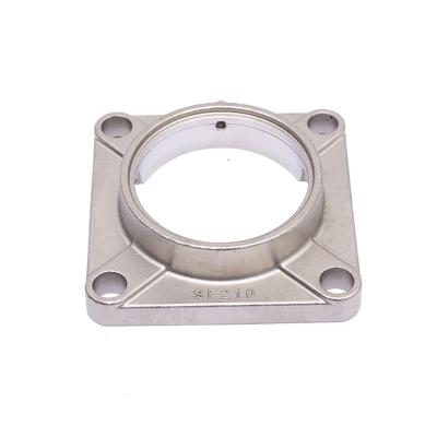 China High Temperature Good Quality Cast Iron Square Outer Spherical Bearing With Seat Sucf204 205 206 207 208 209 210 211 212 for sale